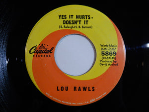 Lou Rawls - Dead End Street / Yes It Hurts - Doesn't It (7inch-Vinyl Record/Used)