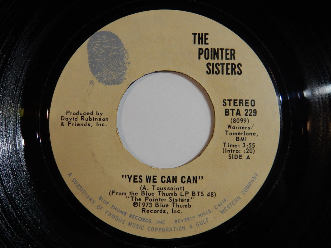 Pointer Sisters - Yes We Can Can / Jada (7inch-Vinyl Record/Used)