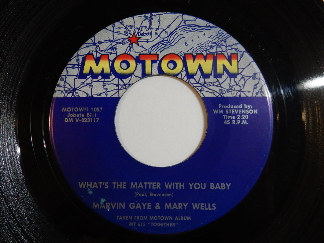 Marvin Gaye, Mary Wells - What's The Matter With You Baby / Once Upon A Time (7inch-Vinyl Record/Used)