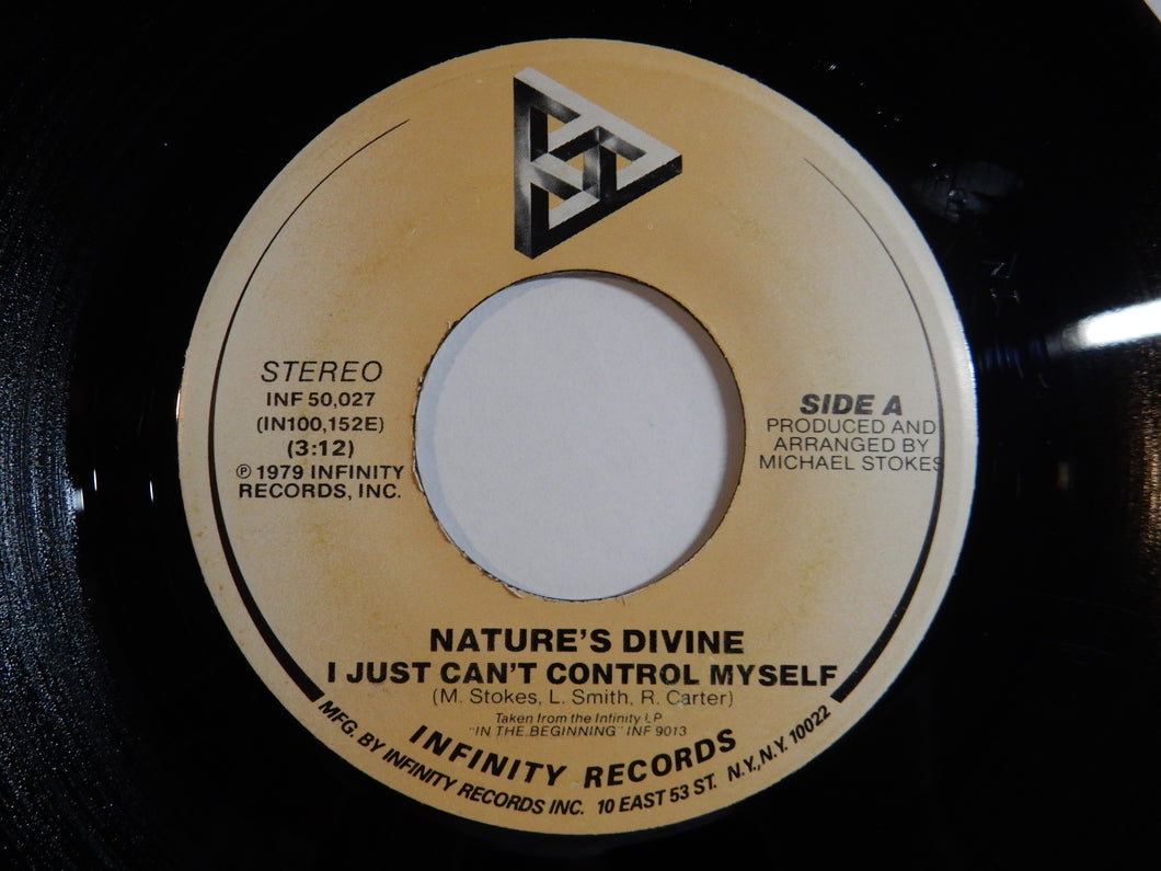 Nature's Divine - I Just Can't Control Myself / Love Is You (7inch-Vinyl Record/Used)