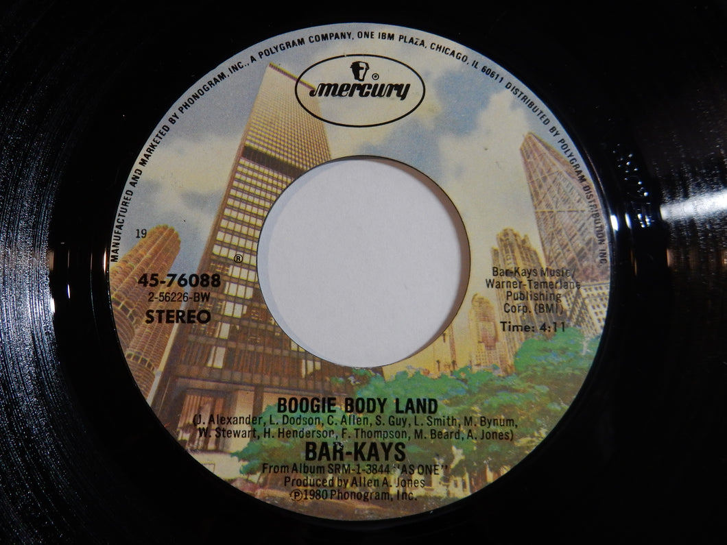 Bar-Kays - Boogie Body Land / Running In And Out Of My Life (7inch-Vinyl Record/Used)