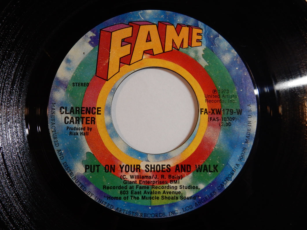 Clarence Carter - Put On Your Shoes And Walk / I Found Somebody New (7inch-Vinyl Record/Used)