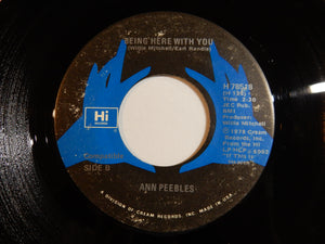 Ann Peebles - I Didn't Take Your Man / Being Here With You (7inch-Vinyl Record/Used)