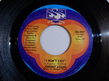 画像をギャラリービューアに読み込む, Johnny Adams - I Won&#39;t Cry / I Want To Walk Through This Life With You (7inch-Vinyl Record/Used)

