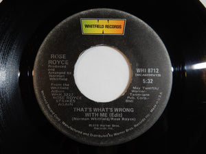 Rose Royce - Love Don't Live Here Anymore / That's What's Wrong With Me (Edit) (7inch-Vinyl Record/Used)