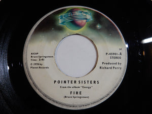 Pointer Sisters - Fire / Love Is Like A Rolling Stone (7inch-Vinyl Record/Used)