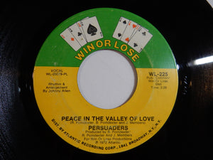 Persuaders - What Is The Definition Of Love / Peace In The Valley Of Love (7inch-Vinyl Record/Used)