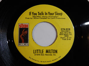 Little Milton - If You Talk In Your Sleep / Sweet Woman Of Mine (7inch-Vinyl Record/Used)