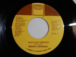 Smokey Robinson - Let Me Be The Clock / Travelin' Through (7inch-Vinyl Record/Used)