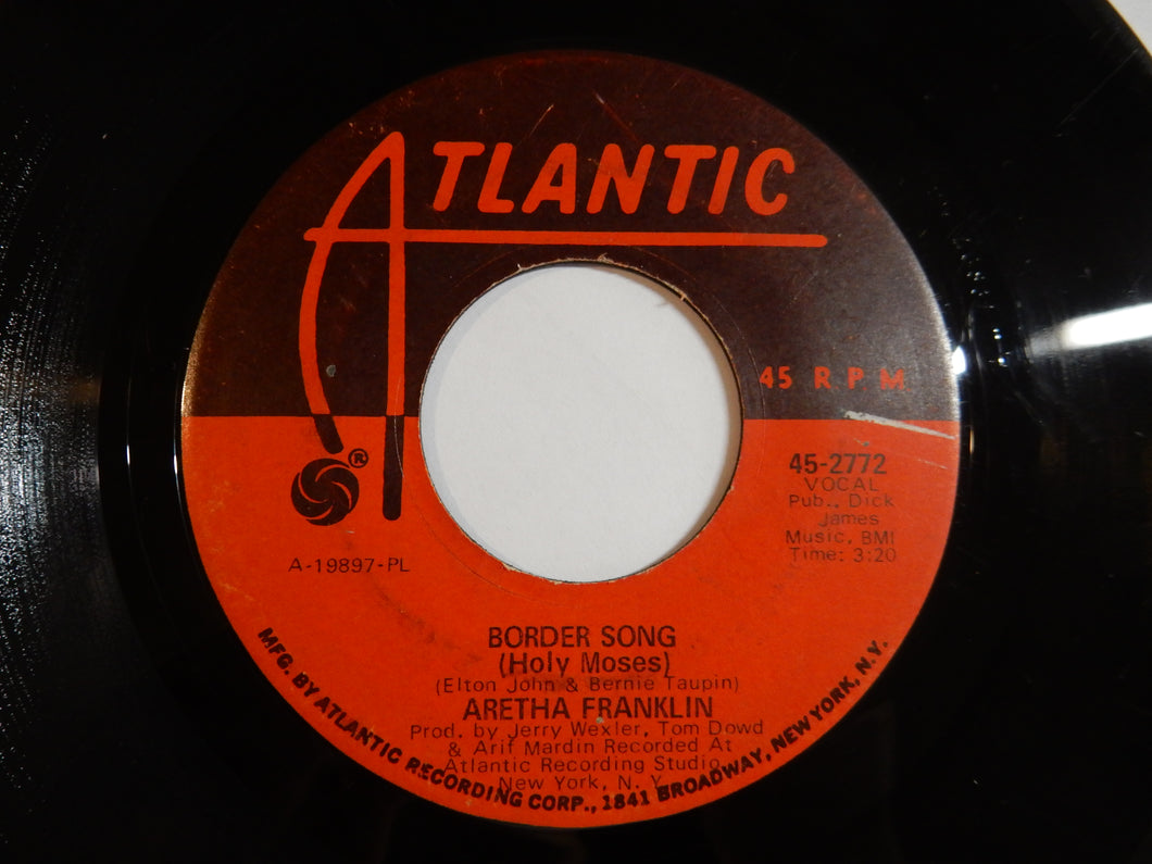 Aretha Franklin - Border Song (Holy Moses) / You And Me (7inch-Vinyl Record/Used)