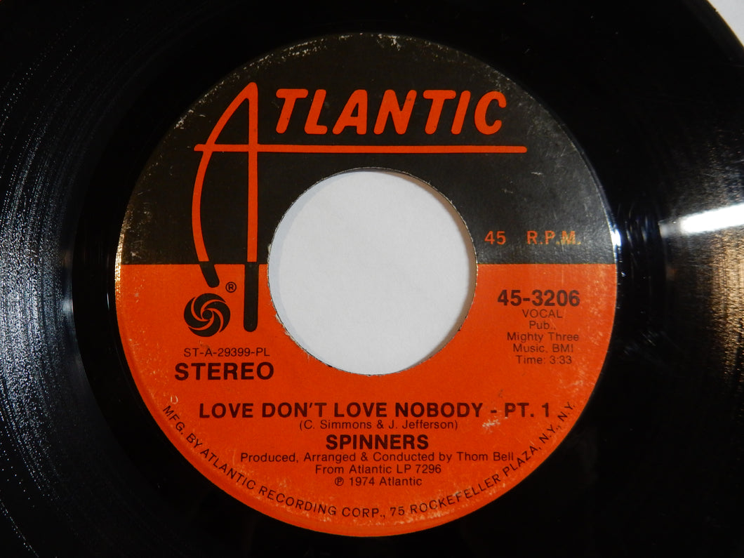 Spinners - Love Don't Love Nobody (Part 1) / (Part 2) (7inch-Vinyl Record/Used)