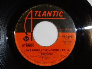 Spinners - Love Don't Love Nobody (Part 1) / (Part 2) (7inch-Vinyl Record/Used)