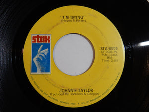 Johnnie Taylor - Who's Making Love / I'm Trying (7inch-Vinyl Record/Used)