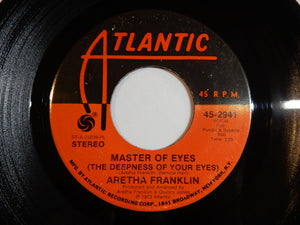 Aretha Franklin - Master Of Eyes (The Deepness Of Your Eyes) / Moody's Mood For Love (7inch-Vinyl Record/Used)