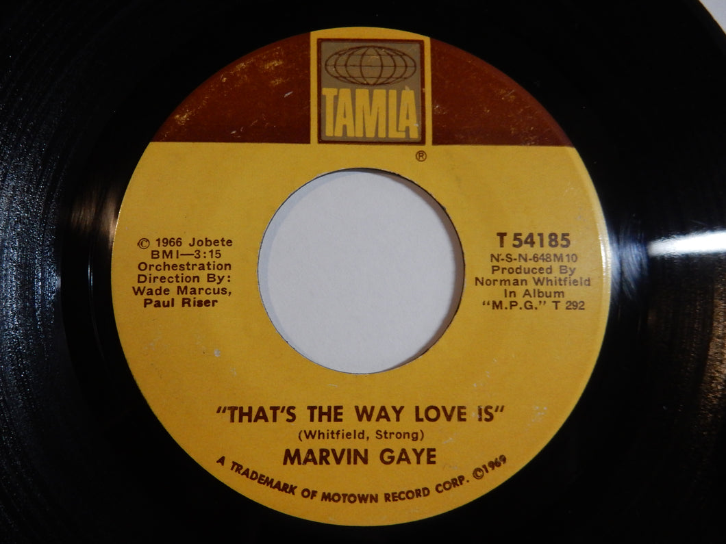 Marvin Gaye - That's The Way Love Is / Gonna Keep On Tryin' Till I Win Your Love (7inch-Vinyl Record/Used)