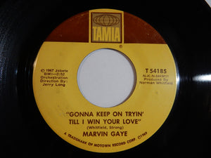 Marvin Gaye - That's The Way Love Is / Gonna Keep On Tryin' Till I Win Your Love (7inch-Vinyl Record/Used)