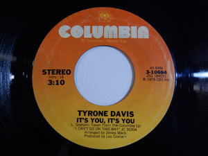 Tyrone Davis - Get On Up (Disco) / It's You, It's You (7inch-Vinyl Record/Used)