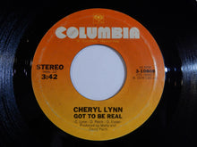 画像をギャラリービューアに読み込む, Cheryl Lynn - Got To Be Real / Come In From The Rain (7inch-Vinyl Record/Used)
