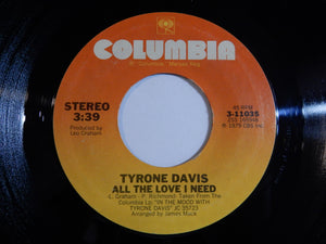 Tyrone Davis - Ain't Nothing I Can Do / All The Love I Need (7inch-Vinyl Record/Used)