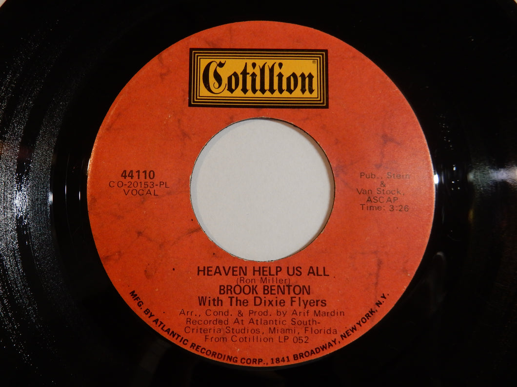 Brook Benton - Heaven Help Us All / Whoever Finds This (I Love You) (7inch-Vinyl Record/Used)