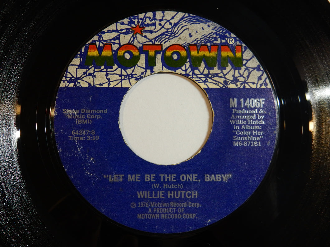 Willie Hutch - Let Me Be The One / She's Just Doing Her Thing (7inch-Vinyl Record/Used)