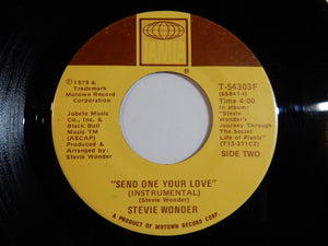 Stevie Wonder - Send One Your Love / (Instrumental) (7inch-Vinyl Record/Used)