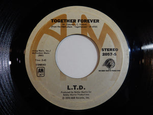 L.T.D. - Holding On (When Love Is Gone) / Together Forever (7inch-Vinyl Record/Used)