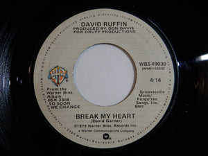 David Ruffin - Sexy Dancer / Break My Heart (7inch-Vinyl Record/Used)