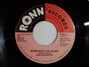 Buster Benton - Born With The Blues / Lonesome For A Dime (7inch-Vinyl Record/Used)