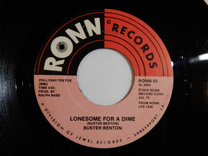 Buster Benton - Born With The Blues / Lonesome For A Dime (7inch-Vinyl Record/Used)