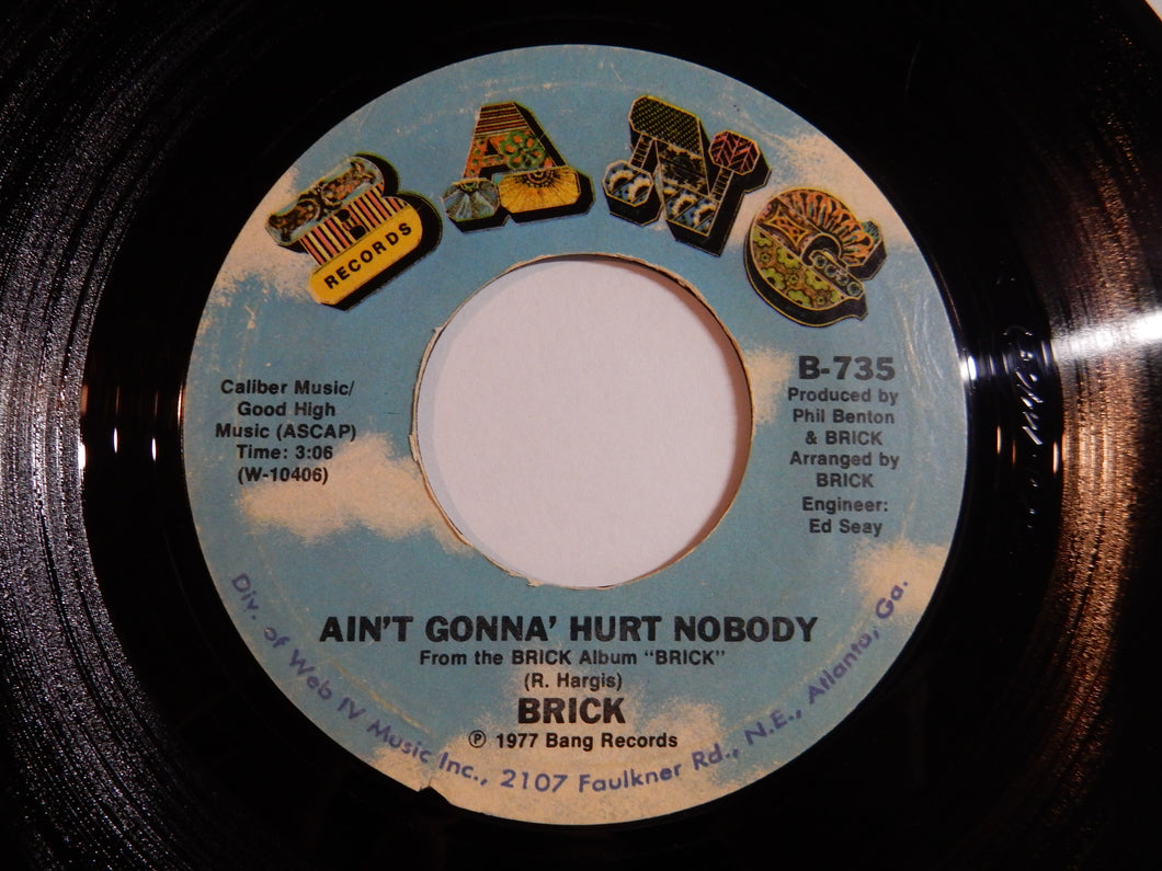 Brick - Ain't Gonna' Hurt Nobody / Honey Chile (7inch-Vinyl Record/Used)