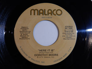 Dorothy Moore - Misty Blue / Here It Is (7inch-Vinyl Record/Used)