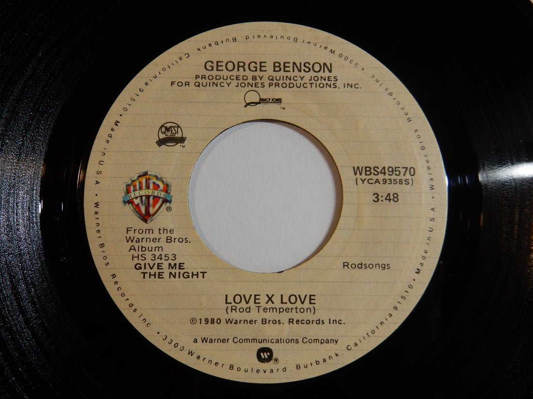 George Benson - Love X Love / Love Dance (7inch-Vinyl Record/Used)