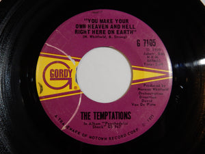 Temptations - Just My Imagination (Running Away With Me) / You Make Your Own Heaven And Hell Right Here On Earth (7inch-Vinyl Record/Used)