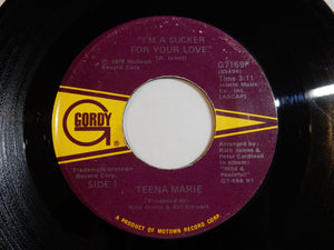 Teena Marie - I'm A Sucker For Your Love / De Ja Vu (I've Been Here Before) (7inch-Vinyl Record/Used)