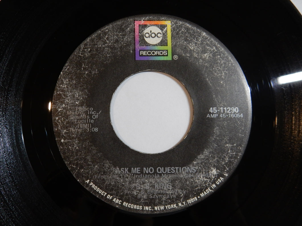 B.B. King - Ask Me No Questions / Nobody Loves Me But My Mother (7inch-Vinyl Record/Used)