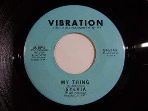 Sylvia Robinson - Pillow Talk / My Thing (7inch-Vinyl Record/Used)