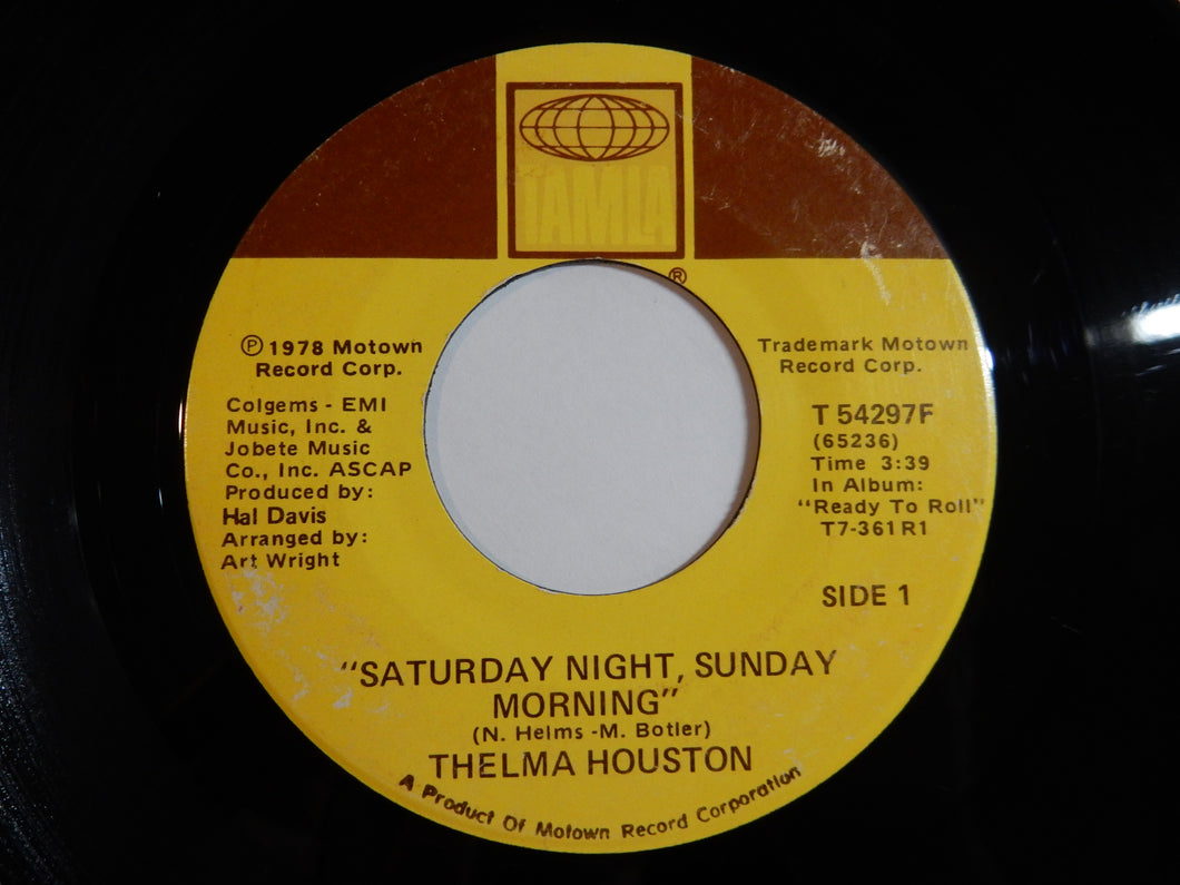 Thelma Houston - Saturday Night, Sunday Morning / Come To Me (7inch-Vinyl Record/Used)