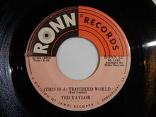 画像をギャラリービューアに読み込む, Ted Taylor - How&#39;s Your Love Life Baby / (This Is A) Troubled World (7inch-Vinyl Record/Used)
