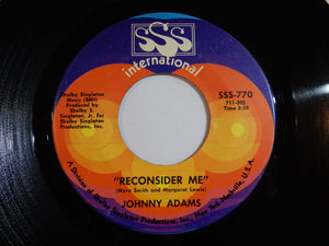 Johnny Adams - Reconsider Me / If I Could See You One More Time (7inch-Vinyl Record/Used)