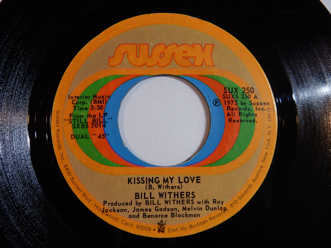 Bill Withers - Kissing My Love / I Don't Know (7inch-Vinyl Record/Used)