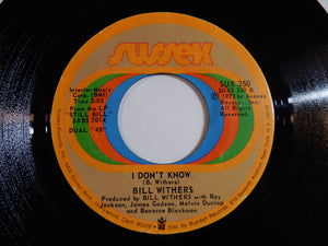 Bill Withers - Kissing My Love / I Don't Know (7inch-Vinyl Record/Used)