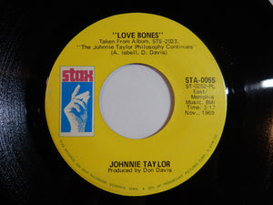 Johnnie Taylor - Love Bones / Mr. Nobody Is Somebody (7inch-Vinyl Record/Used)