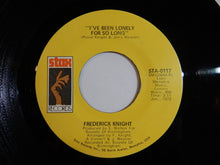 画像をギャラリービューアに読み込む, Frederick Knight - Lean On Me / I&#39;ve Been Lonely For So Long (7inch-Vinyl Record/Used)
