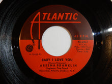 Load image into Gallery viewer, Aretha Franklin - Baby I Love You / Going Down Slow (7inch-Vinyl Record/Used)
