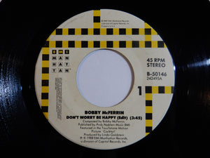 Bobby McFerrin - Don't Worry, Be Happy (Edit) / Simple Pleasures (7inch-Vinyl Record/Used)