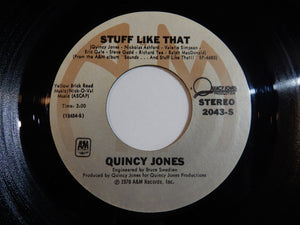 Quincy Jones - Stuff Like That / There's A Train Leavin' (7inch-Vinyl Record/Used)