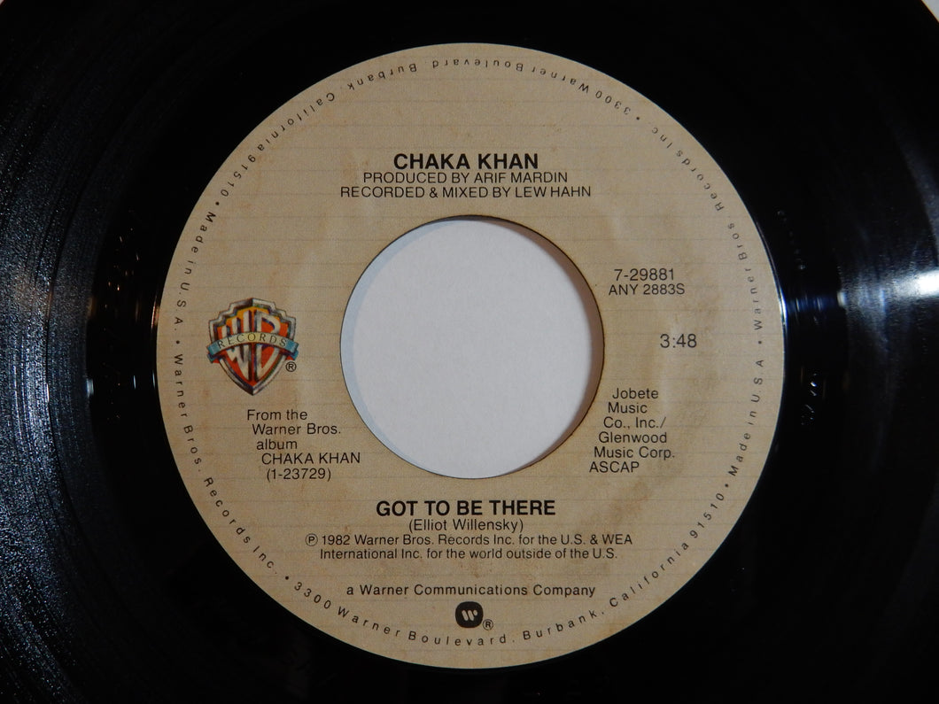 Chaka Khan - Got To Be There / Pass It On, A Sure Thing (7inch-Vinyl Record/Used)