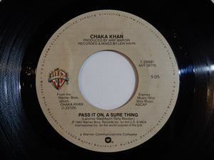 Chaka Khan - Got To Be There / Pass It On, A Sure Thing (7inch-Vinyl Record/Used)