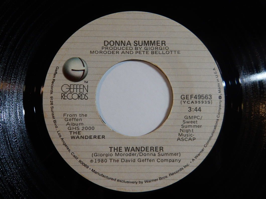 Donna Summer - The Wanderer / Stop Me (7inch-Vinyl Record/Used)